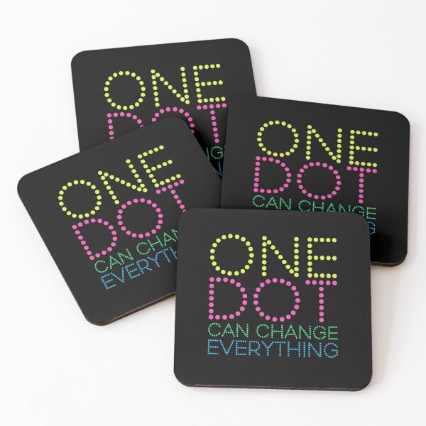 Item preview, One Dot Can Change Everything  Colorful Art Teacher designed and sold by PalleteCreation.