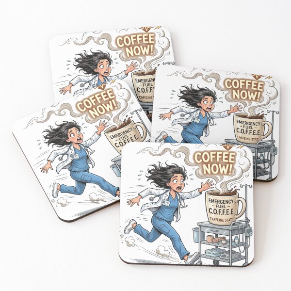 Item preview, Coffee Break Emergency Nurse designed and sold by meghnad.