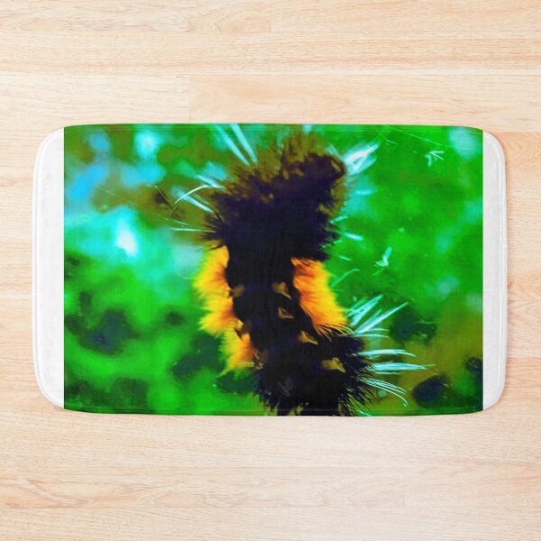 Item preview, fuzzy woolly bear caterpillar chilling on your window designed and sold by Harold122Jade.