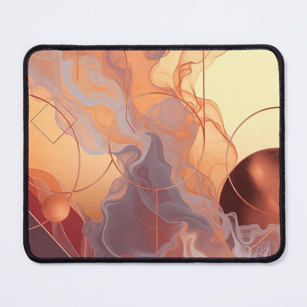 Item preview, Ethereal Sunset Ink & Sacred Geometry Abstract designed and sold by KingsArtworx 2.