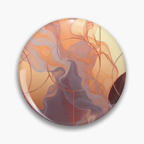 Item preview, Ethereal Sunset Ink & Sacred Geometry Abstract designed and sold by KingsArtworx 2.