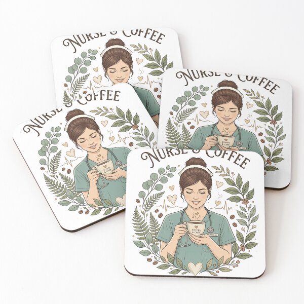 Item preview, Coffee Compassion Nurse designed and sold by meghnad.