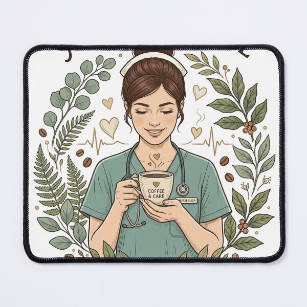 Item preview, Coffee Compassion Nurse designed and sold by meghnad.