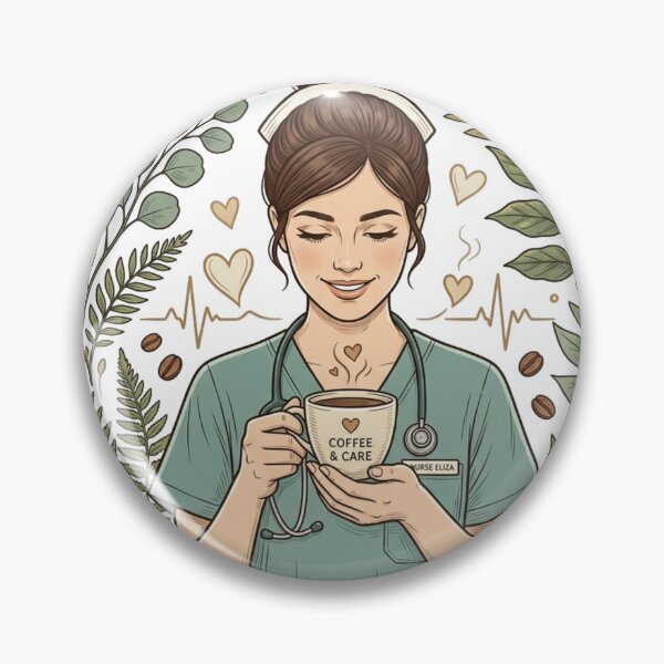 Item preview, Coffee Compassion Nurse designed and sold by meghnad.