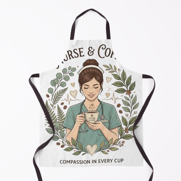 Item preview, Coffee Compassion Nurse designed and sold by meghnad.
