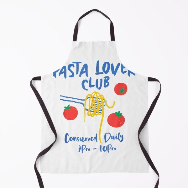 Item preview, Pasta Lover Club Funny Spaghetti Fork Tomato Foodie Noodle T-Shirt designed and sold by gidget-gadget.