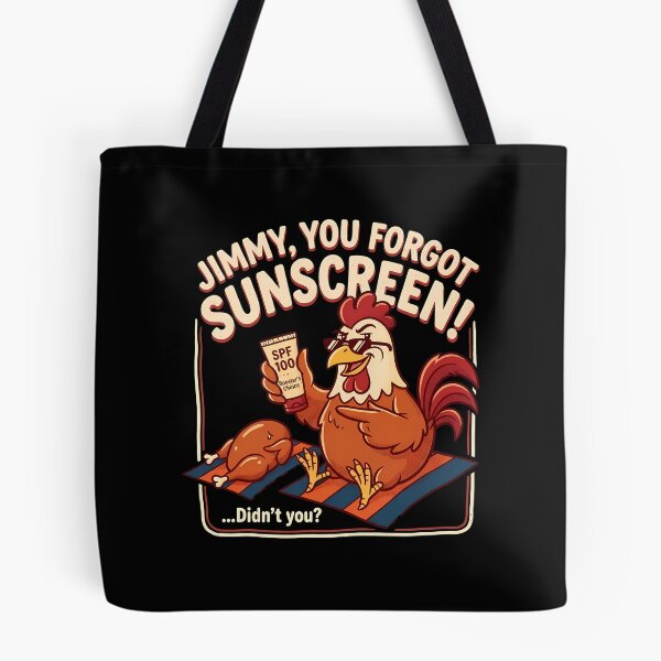 Item preview, Dermatology Memes: Funny Chicken Sunburn Joke designed and sold by PhoebeBronner.