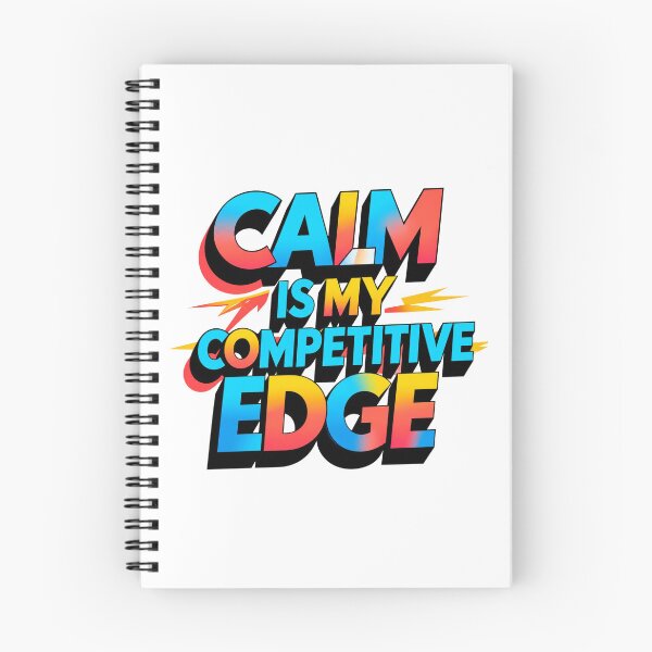 Item preview, Calm Is My Competitive Edge. Confidence Mindset Quote designed and sold by Aarvya Fashion Club ( A.F.C ).