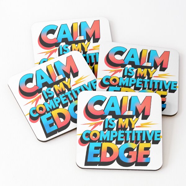 Item preview, Calm Is My Competitive Edge. Confidence Mindset Quote designed and sold by Aarvya Fashion Club ( A.F.C ).