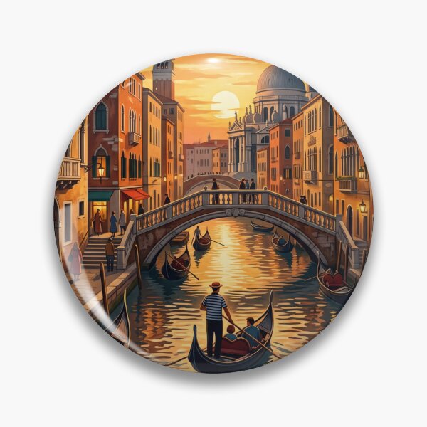 Item preview, A sunset in Venice designed and sold by SoraPetals.