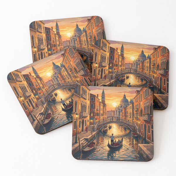 Item preview, A sunset in Venice designed and sold by SoraPetals.
