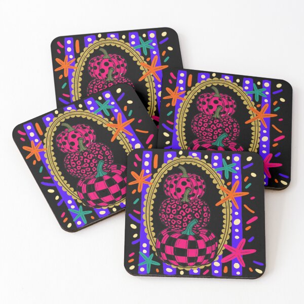 Item preview, Colorful Boho Pumpkin Stack Whimsical Patterned Pumpkins Fall Gift designed and sold by Zizo-DR44.
