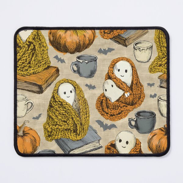 Item preview, Cozy Ghosts Books and Coffee designed and sold by AlyssasCreativeBoutique.