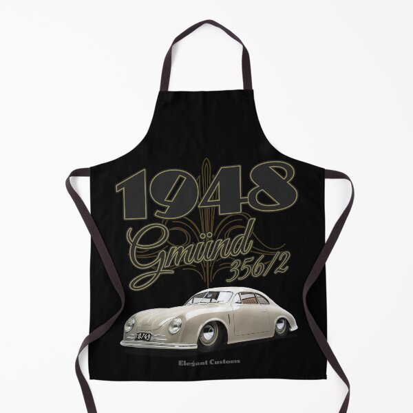 Item preview, 1948 356/2 Gmünd Coupe Outlaw Chopped with text - Lowrider, Kustom, Hot Rod, Muscle Car designed and sold by Elegant Customs.