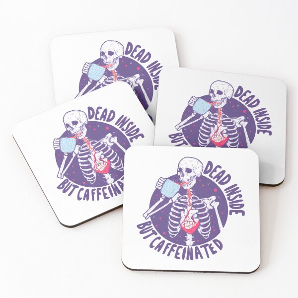 Item preview, Dead Inside But Caffeinated designed and sold by Enchans.