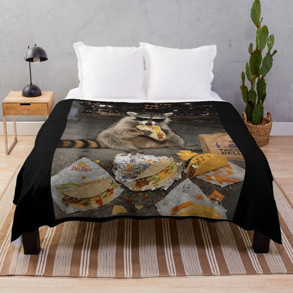 Item preview, Funny Raccoon Eating For Men Women Kids Taco Meme designed and sold by Setaraxia.
