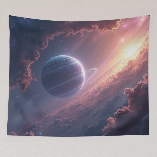 Item preview, Beyond the Celestial Dawn | Cosmic Horizon Dreamscape designed and sold by nhk999.