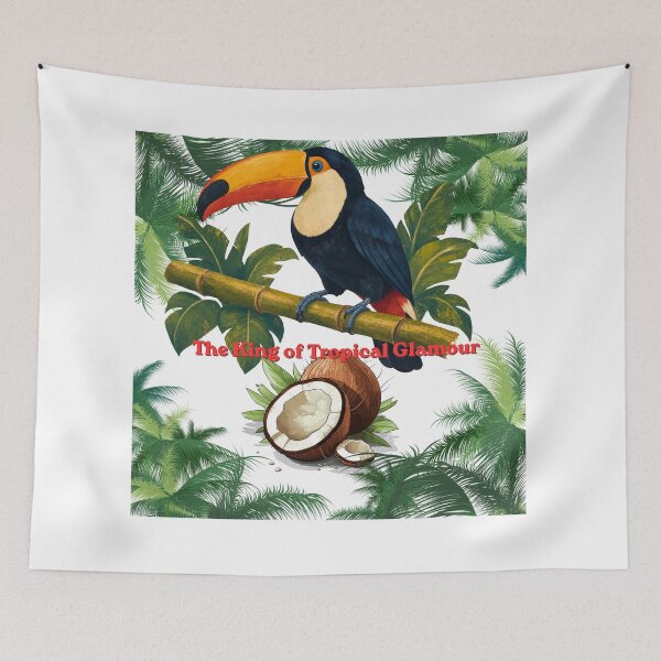 Item preview, Exotic Toucan Art designed and sold by Kuevitaglowshop.
