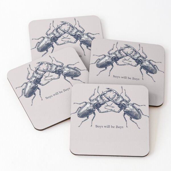 Item preview, Stag Beetle Boys Will Be Boys  T-Shirt designed and sold by DearArts888.