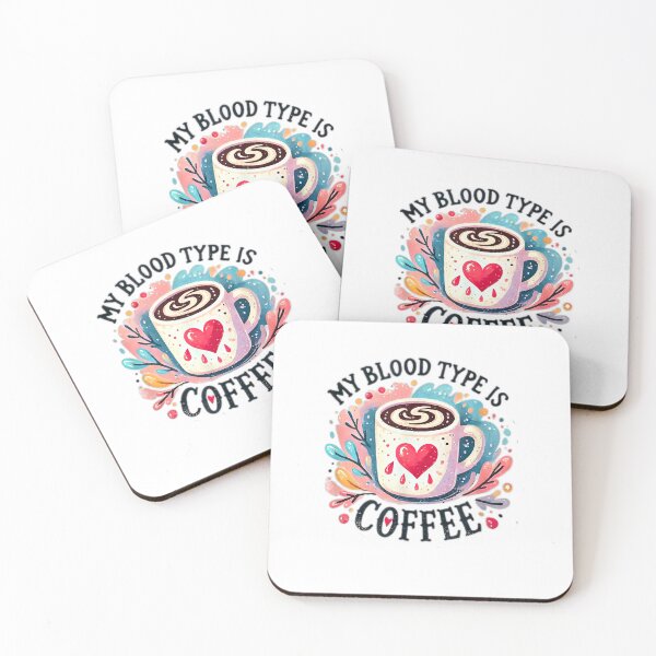 Item preview, My Blood Type is Coffee T-Shirt designed and sold by KTY-NUSS.