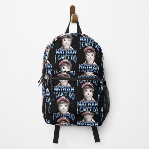 Item preview, I Cant Do Nathan Funny Video Gamer Meme Bootleg Cat designed and sold by OddityVault.