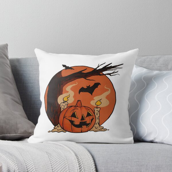 Item preview, Vintage Pumpkin Scene Halloween designed and sold by Enchans.