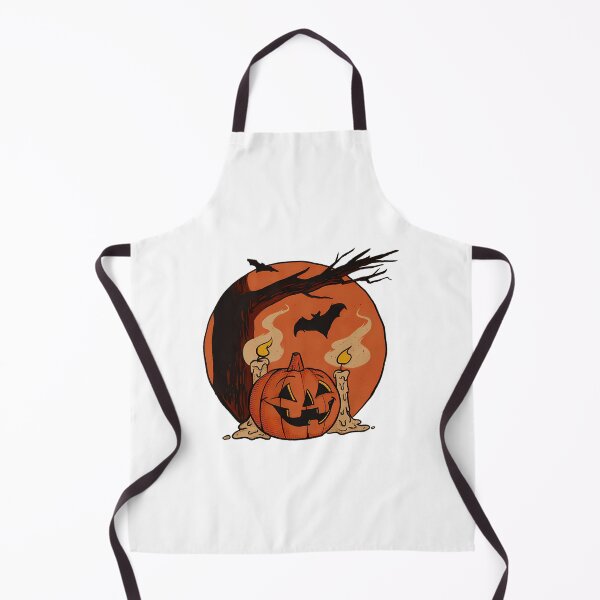 Item preview, Vintage Pumpkin Scene Halloween designed and sold by Enchans.