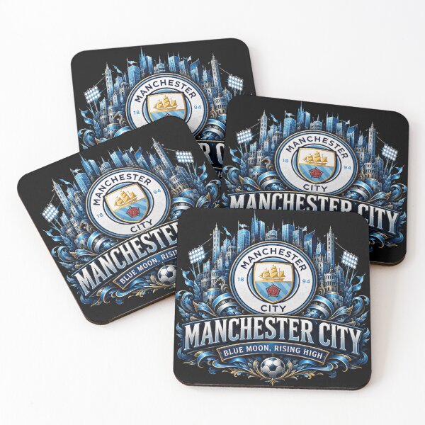 Item preview, Manchester City Blue Moon Rising High | Vintage Football Heritage designed and sold by WildTrace.