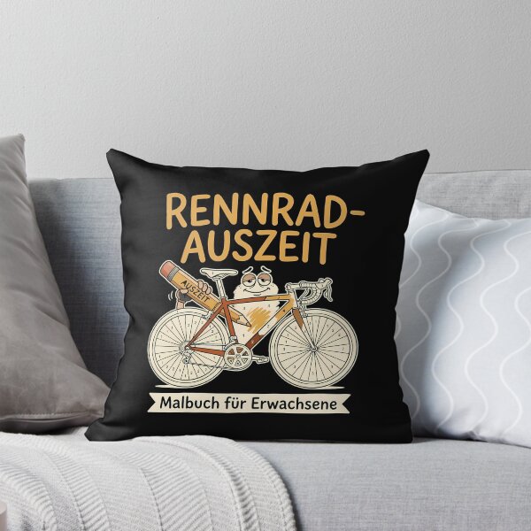 Item preview, Rennrad Auszeit Coloring Book for Adults designed and sold by PhoebeBronner.