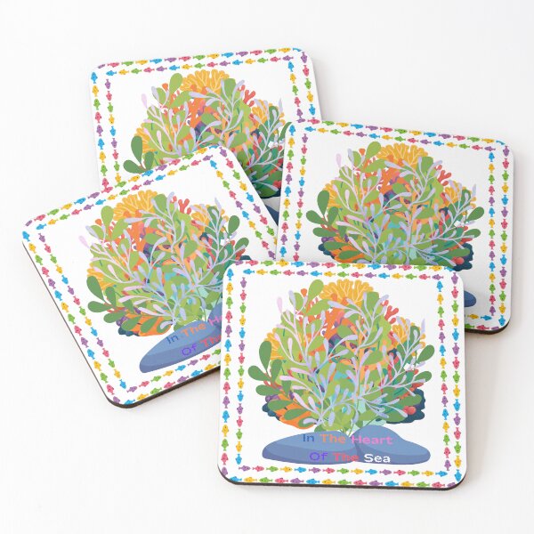 Item preview, Cute Coral Reef Illustration designed and sold by Kuevitaglowshop.