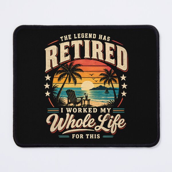 Item preview, The Legend Has Retired I Worked My Whole Life for This designed and sold by a-turner-paint.