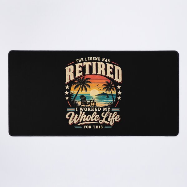 Item preview, The Legend Has Retired I Worked My Whole Life for This designed and sold by a-turner-paint.