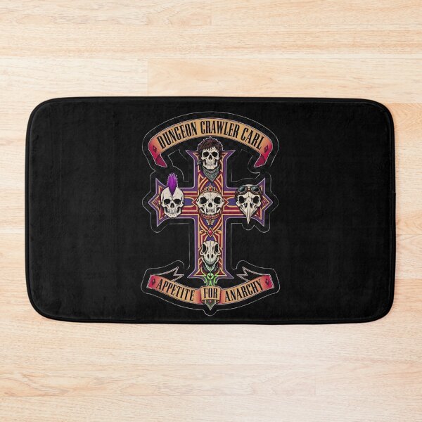 Item preview, "Appetite for Anarchy" Dungeon Crawler Carl Guns N' Roses Parody Art designed and sold by The Funky Sprunki.
