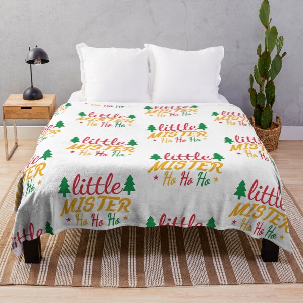 Item preview, Little Mister Ho Ho Ho Christmas Quote Holiday Vibes designed and sold by FuzionRaptor.