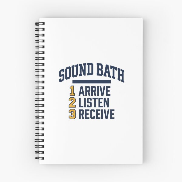 Item preview, Sound Bath Ritual Arrive Listen Receive Block Type designed and sold by Osmose-Studio.