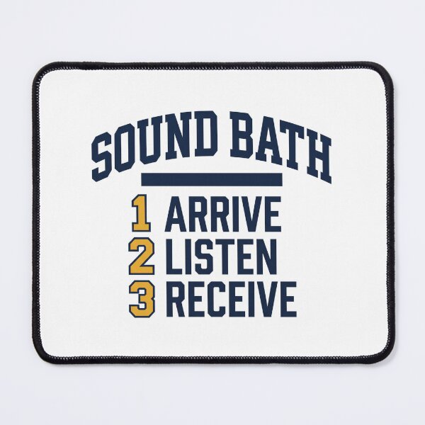 Item preview, Sound Bath Ritual Arrive Listen Receive Block Type designed and sold by Osmose-Studio.