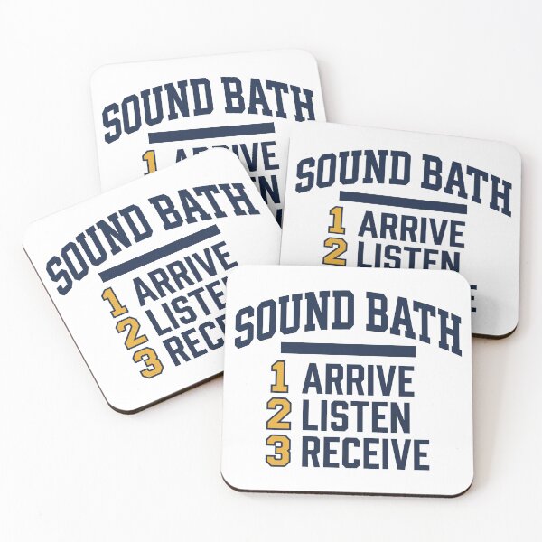 Item preview, Sound Bath Ritual Arrive Listen Receive Block Type designed and sold by Osmose-Studio.