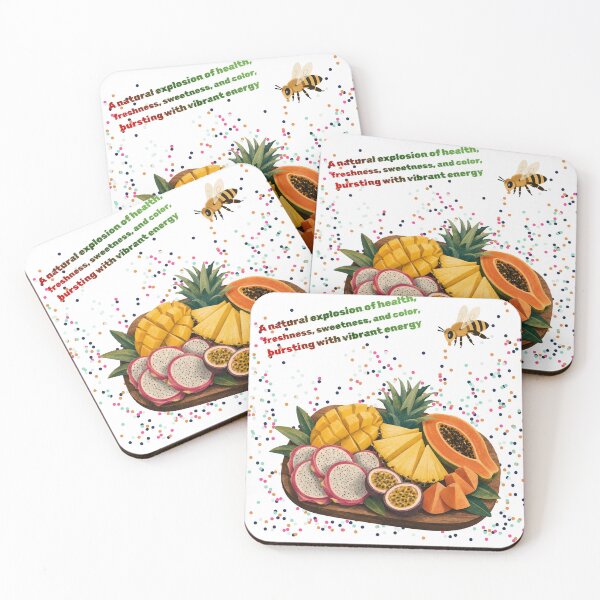 Item preview, Tropical Fruit Explosion and Vibrant Energy designed and sold by Kuevitaglowshop.