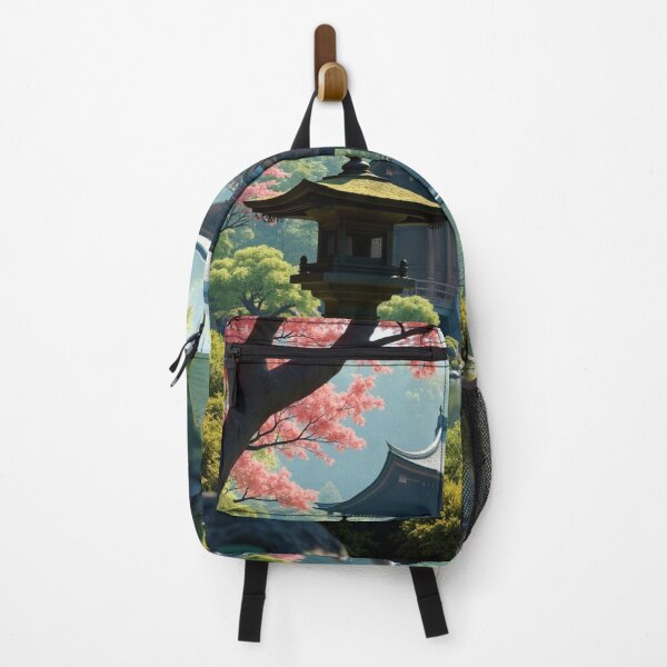 Item preview, Garden of Tranquil Waters  Japanese Temple Retreat designed and sold by nhk999.