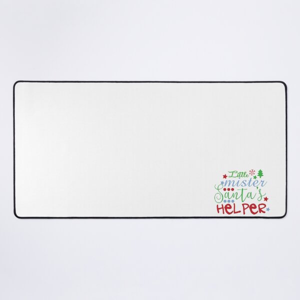 Item preview, Little Mister Santa Helper Christmas Quote Holiday Vibes designed and sold by FuzionRaptor.