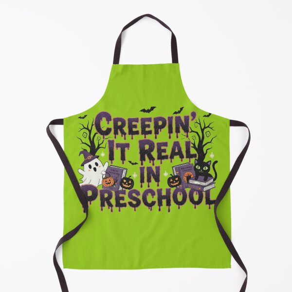 Item preview, Creepin It Real Preschool Teacher Graphic designed and sold by Exquisite Design Studio „Paculówka”.