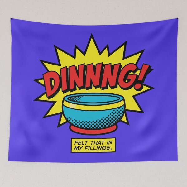 Item preview, Singing Bowl Pop Art: Felt That in My Fillings designed and sold by Osmose-Studio.