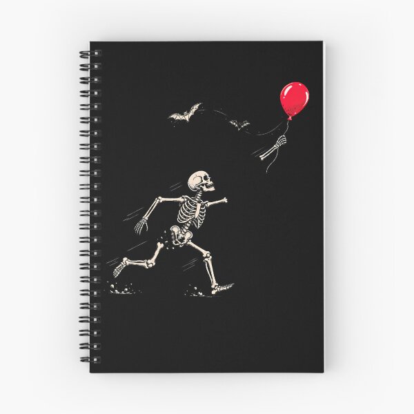 Item preview, Skeleton Lost Balloon Dark Humor Creepy Halloween designed and sold by OddityVault.