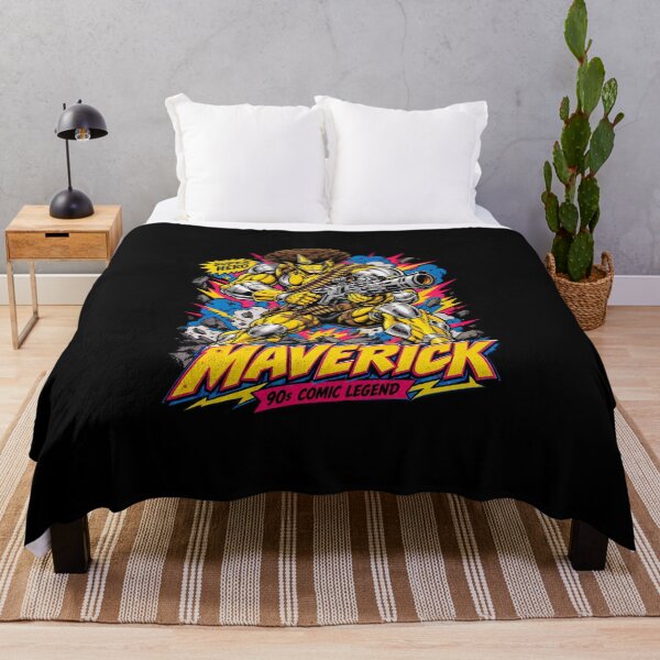 Item preview, Retro Comic Book Superhero Maverick Cyborg Soldier designed and sold by ZayCreates.
