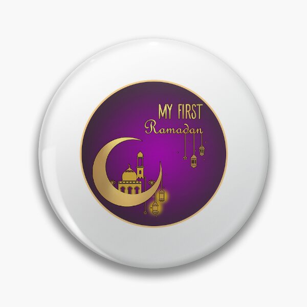 Item preview, My First Ramadan - Gold And Purple  Short Sleeve designed and sold by merchwemam.