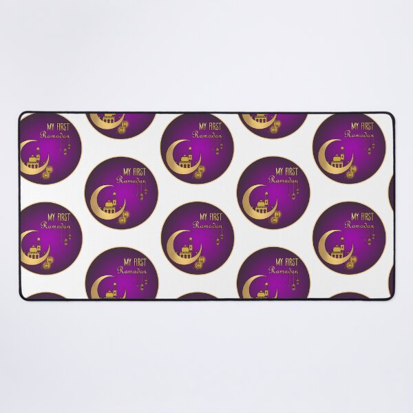 Item preview, My First Ramadan - Gold And Purple Short Sleeve designed and sold by merchwemam.