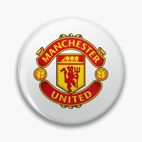 Artikelvorschau, Klassisches Manchester United-Wappen | Fußball-Fanaufkleber | Logo der Roten Teufel entworfen und verkauft von Ink & Irony :).