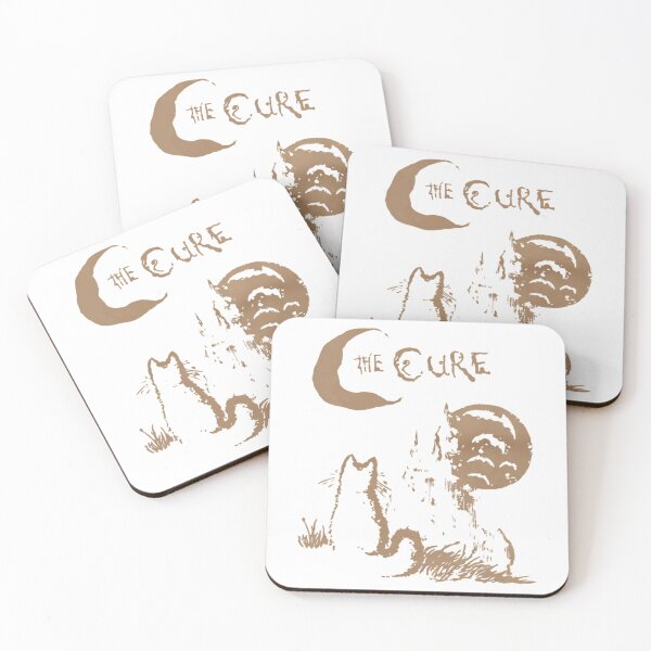 Item preview, The Cure Cat Moon 90S Alt Indie Rock Band For Men For Women Cat Lover Gift designed and sold by CherubsStudios.