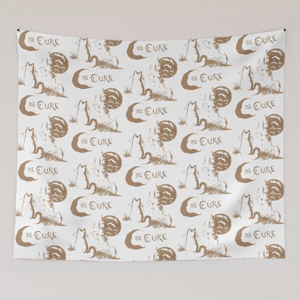 Item preview, The Cure Cat Moon 90S Alt Indie Rock Band For Men For Women Cat Lover Gift designed and sold by CherubsStudios.