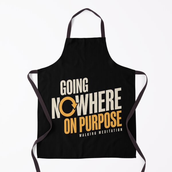 Item preview, Walking Meditation Bold Type: Going Nowhere on Purpose designed and sold by Osmose-Studio.